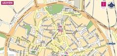 Mapa Leuvenu